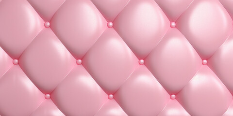 The texture of the upholstery of the pink leather sofa