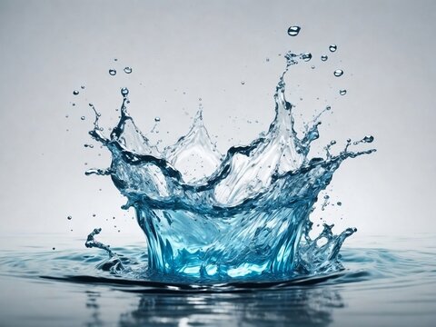 water splash. generated AI