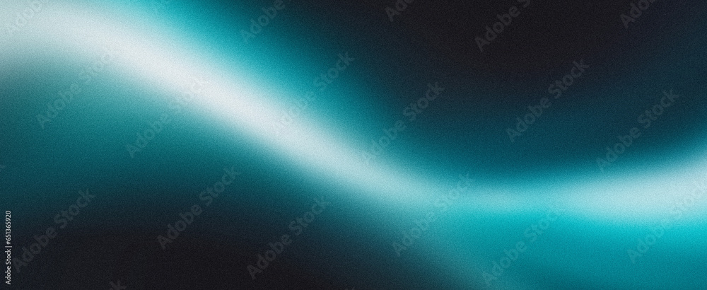 Canvas Prints glowing abstract technology dark background teal blue green black color grainy texture gradient web 