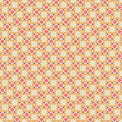Seamless pattern with hearts. Vector illustration for your design