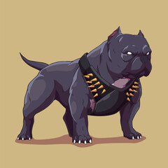 American bully pitbull dog bulldog