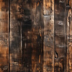 A seamless wood texture. Generative AI. 