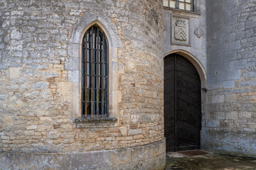 Fototapeta na wymiar Famous Verteuil castel in Charente Poitoux