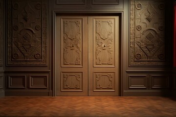 Internal doors. Generative AI