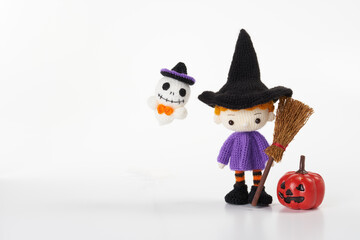 あみぐるみ人形　ハロウィンイメージ