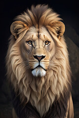 Obraz premium portrait of a lion