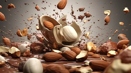 chocolate and coffee beans © TeamX