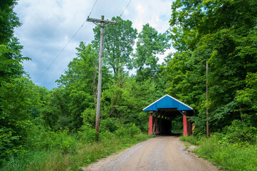 Jack's Hollow Covered Bridge in Perry County, Ohio