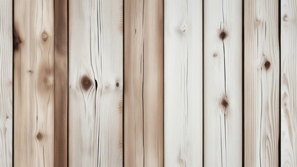 Fototapeta premium Wood plank white texture background