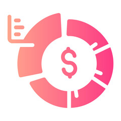 asset management Gradient icon