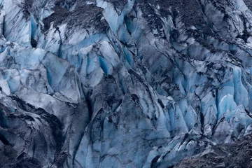 Fototapeten Portage glacier valley close up. Beautiful landscape showing blue glaciers in Alaska.  © Tatiana's Camera