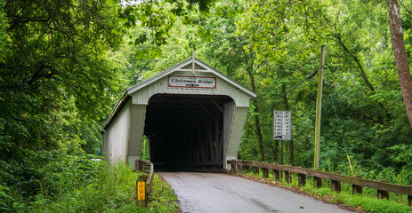 Christman Covered Bridge in Preble County, Ohio