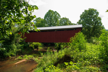Byer Covered Bridge in Jackson County, Ohio