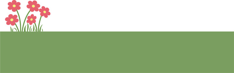 Land With Grass Hills And Trees