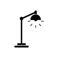 study lamp icon design, illustration design