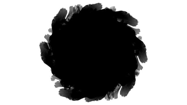 Ink Splatter Symphony: 
Abstract Ink Stains Video