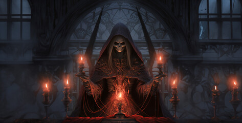 Halloween pumpkin with bats, death spell occult fantasy art style hd wallpaper