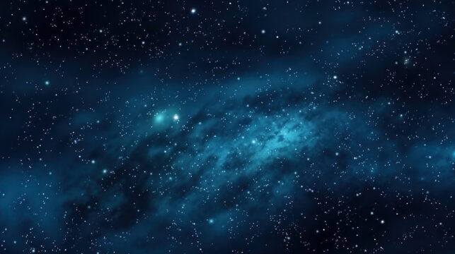 Starry Universe, a Celestial Spectacle of Light and Shadows. © Belen DC