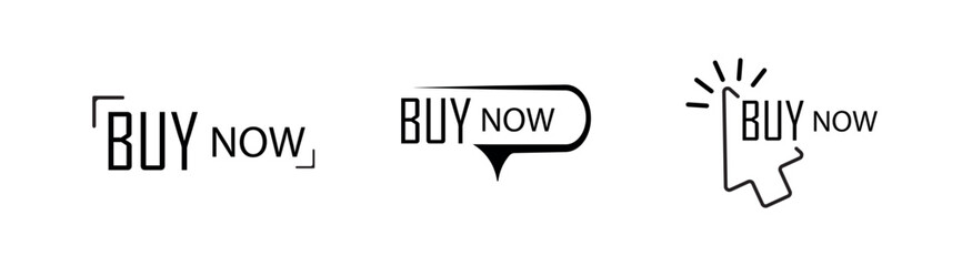 buy now icon on white background