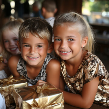 Aussie kids enjoying a summer Christmas