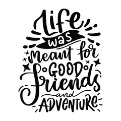 Bestfriend Lettering Quotes For Printable Poster, Tote Bag, Mugs, T-Shirt Design, Bestfriend Quotes