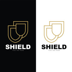 Shield Logo Vector Design Security Illustration Symbol Templet