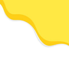 abstract yellow background shape
