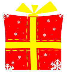 Christmas icons and ornaments. Christmas symbols and decorative elements