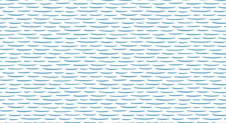 Seamless pattern with hand-drawn water ripples