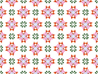 seamless pattern with flowers