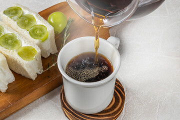 ネルドリップコーヒー　 coffee with authentic flannel drip