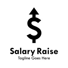 Salary raise design template illustration