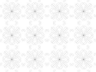 seamless pattern with flowers