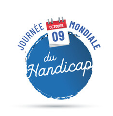 journée mondiale du handicap le 9 octobre