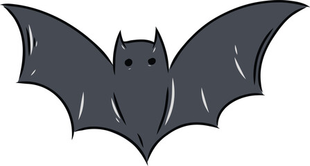 Hand Drawn Bat