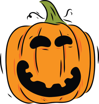 Halloween Pumpkin Laughing