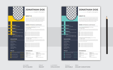CV / resume template