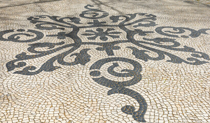 Mosaic sidewalk