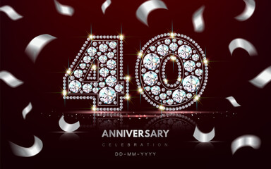 numbers anniversary 40