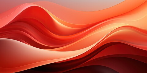 Fiery red background. Blurred black lines, stripes, waves. Color gradient. Geometric shape. Diagonal. Drapery.
