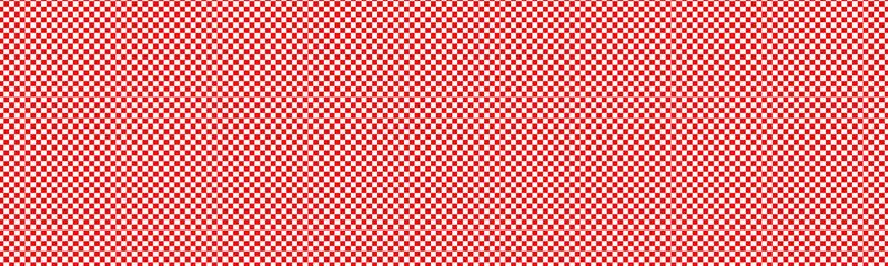 横長で明るい色の市松模様