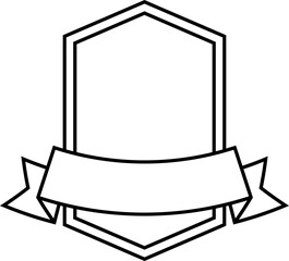 Vintage Label Outline