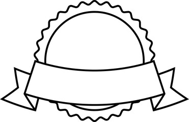 Vintage Label Outline