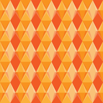Seamless geometric pattern of triangle and rhombus for backgrounds and textures