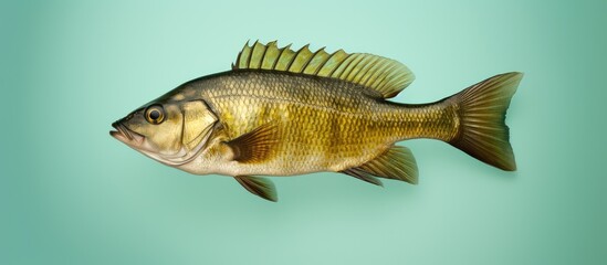 copy space image of isolated perch