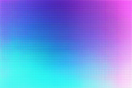 Led neon screen background. Digital screen computer monitors color pixel texture, Generative AI 