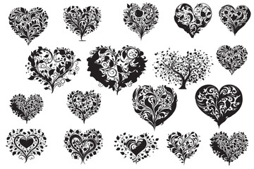 love black shilhuttie eps and jpg,