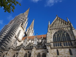 The Regensburg Cathedral (German: Dom St. Peter or Regensburger Dom), dedicated to St Peter, is the most important church and landmark of the city of Regensburg, Germany. 
