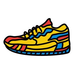 Shoes Cartoon Hand draw