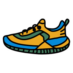 Shoes Cartoon Hand draw